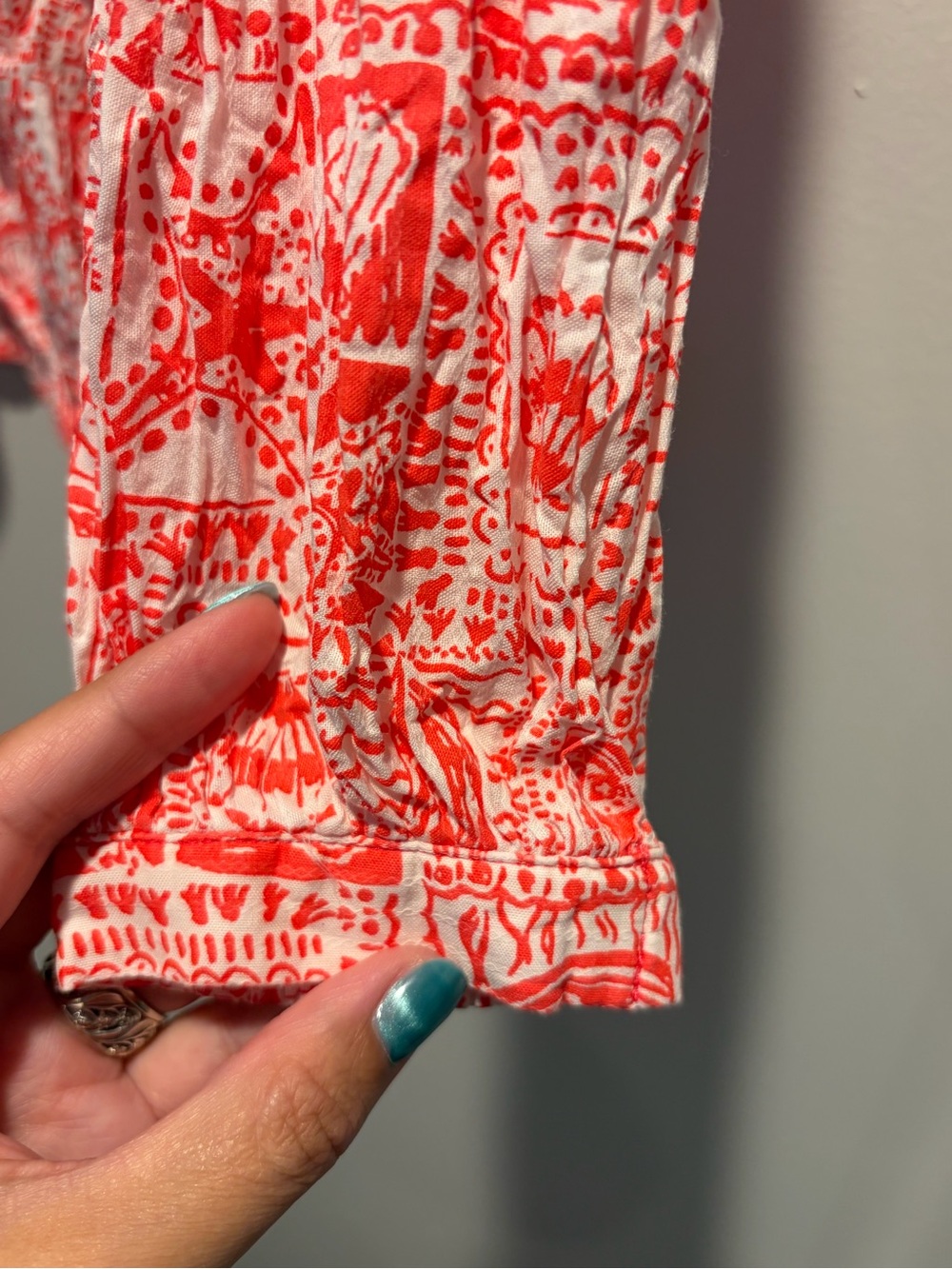 Lily Pulitzer nautical patterned top - Picture 3 of 8